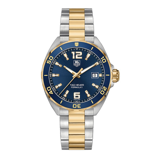 Buy Tag Heuer Formula 1 Blue Dial Two Tone Steel Strap Watch for Men - WAZ1120.BB0879 in Pakistan