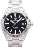 Buy Tag Heuer Aquaracer Black Dial Silver Steel Strap Watch for Men - WBD1110.BA0928 in Pakistan