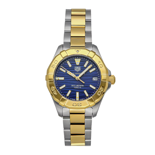 Buy Tag Heuer Aquaracer Blue Dial Two Tone Steel Strap Watch for for Women - WBD1325.BB0320 in Pakistan