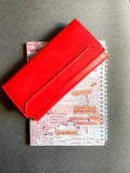 Buy For Women Long Pure Leather Wallet - Red in Pakistan