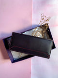 Buy For Women Long Pure Leather Wallet With Gift Set Box - Brodebrown in Pakistan