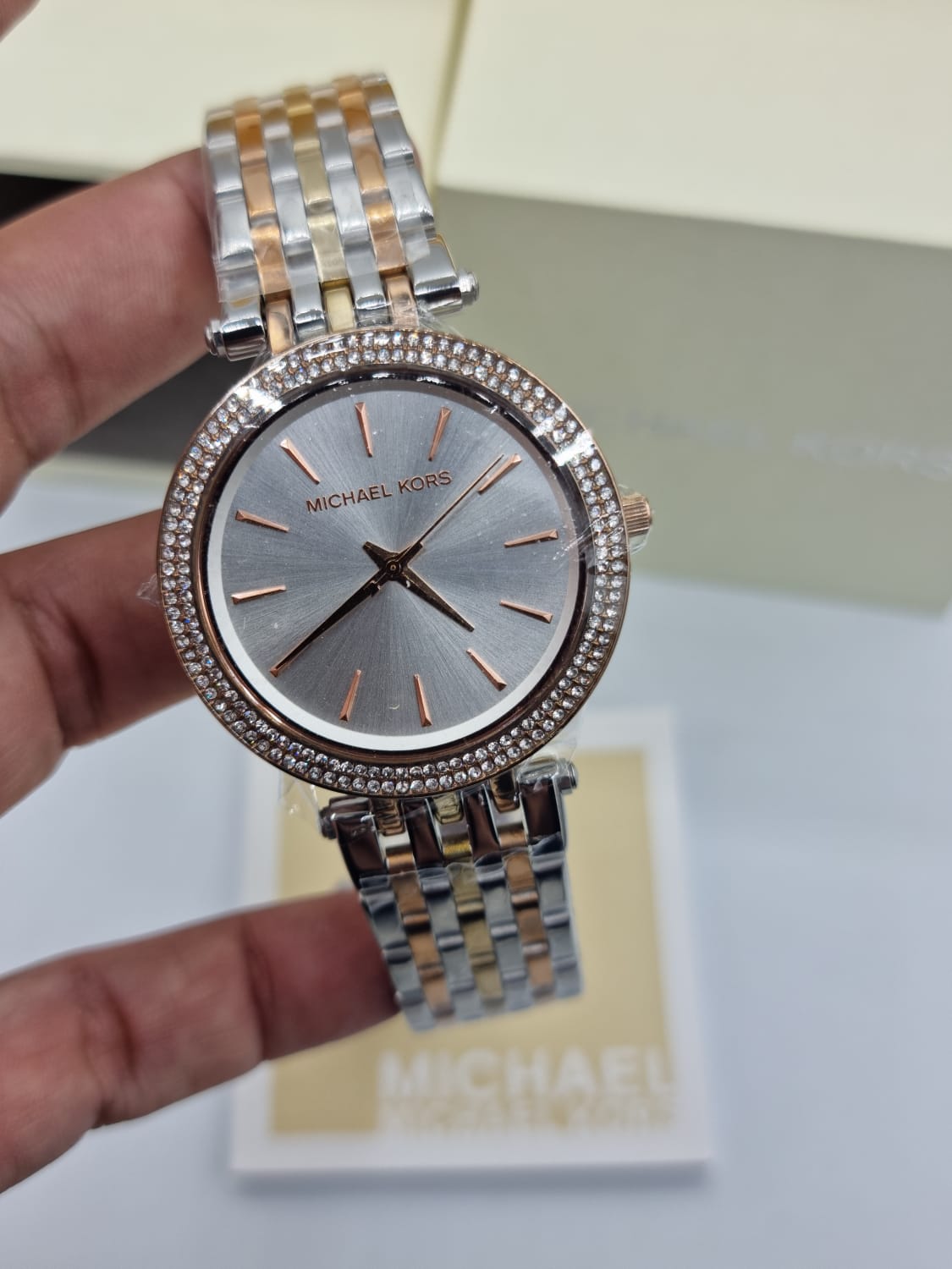 Buy Michael Kors Womens Quartz Stainless Steel Silver Dial 39mm Watch - Mk3203 in Pakistan