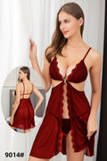 Buy Zee Front Buckle Open Transparent Lingerie in Pakistan