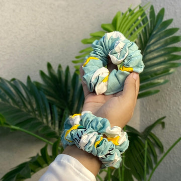 Buy SunflowerComfyLinenScrunchy in Pakistan