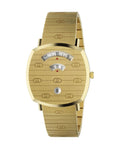 Buy Gucci Grip Gold Dial Gold Stainless Steel Strap Watch for Men - YA157409 in Pakistan