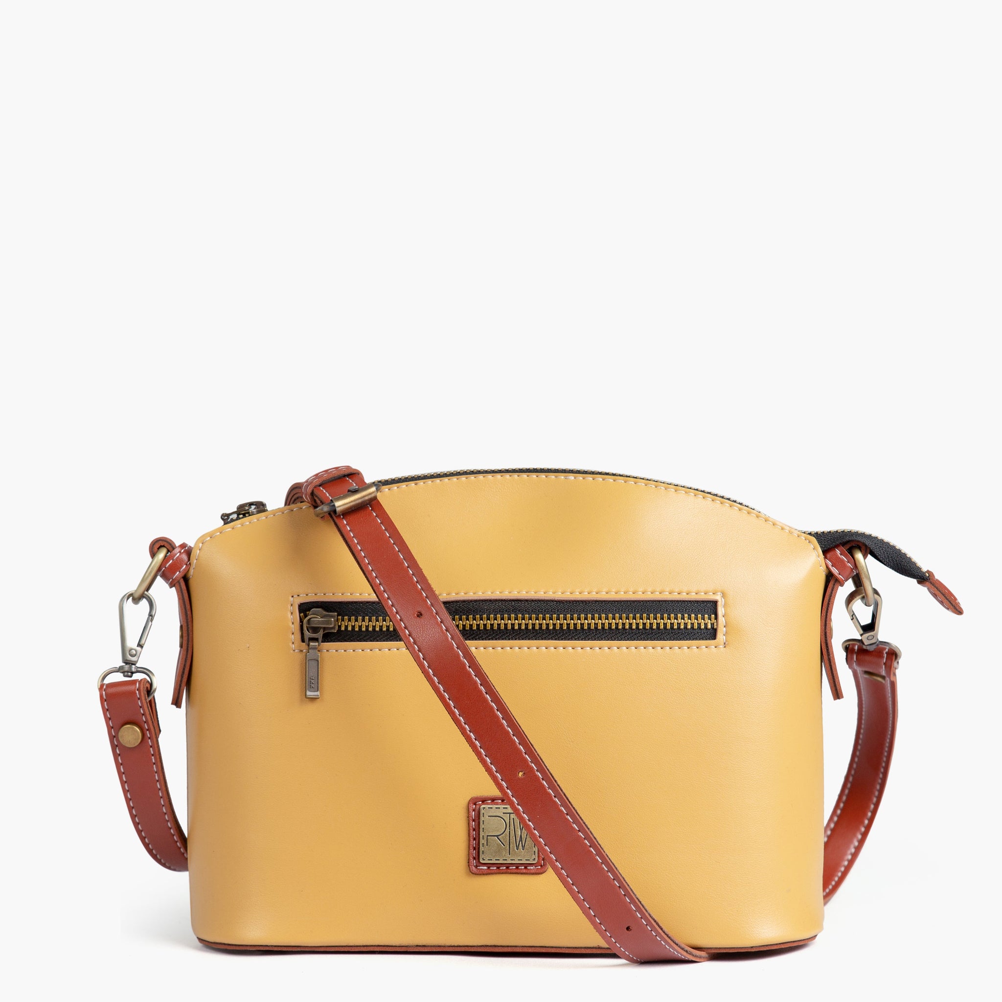 Buy Yellow dome cross-body bag in Pakistan