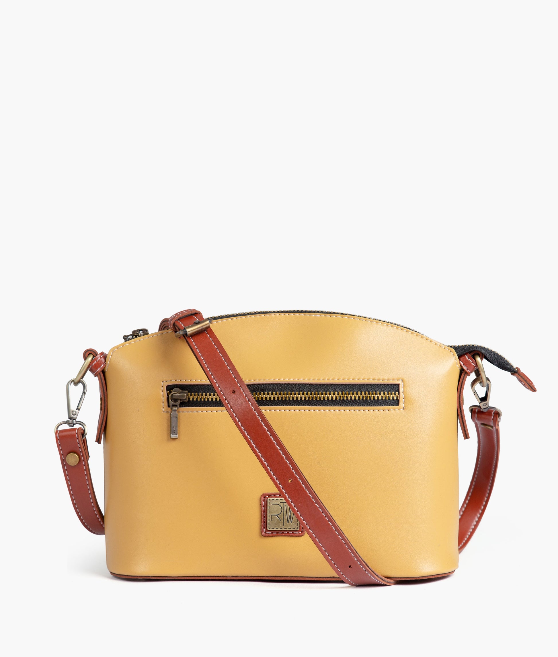 Buy Yellow dome cross-body bag in Pakistan