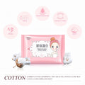 Buy 25 Pcs Makeup Cosmetic Cotton Remover Wet Wipes in Pakistan