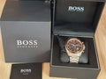 Buy Hugo Boss Mens Chronograph Quartz Stainless Steel Black Dial 47mm Watch - 1513094 in Pakistan