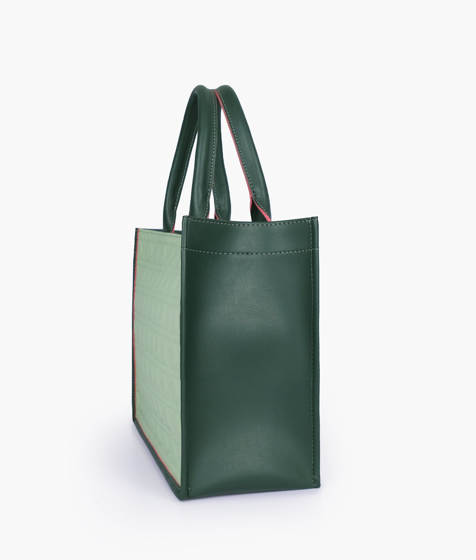 Buy Army green box tote bag in Pakistan