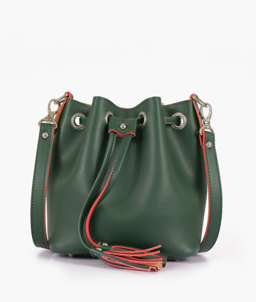 Buy Army green bucket bag in Pakistan