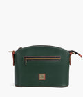 Buy Army green dome cross-body bag in Pakistan