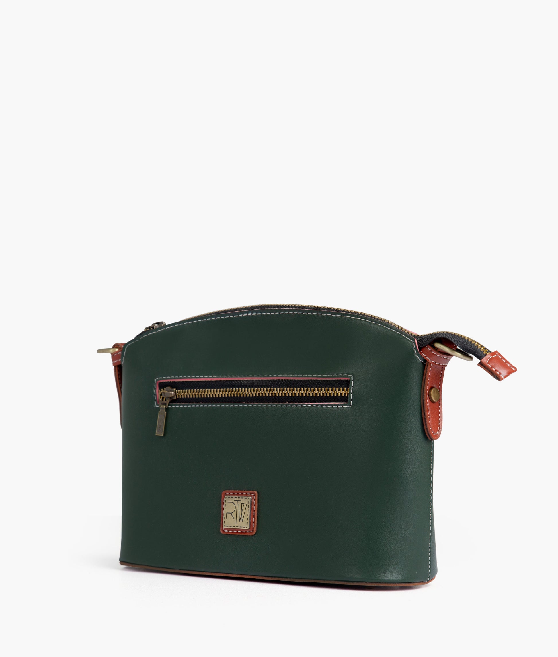 Buy Army green dome cross-body bag in Pakistan