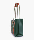 Buy Army green long strap tote bag in Pakistan