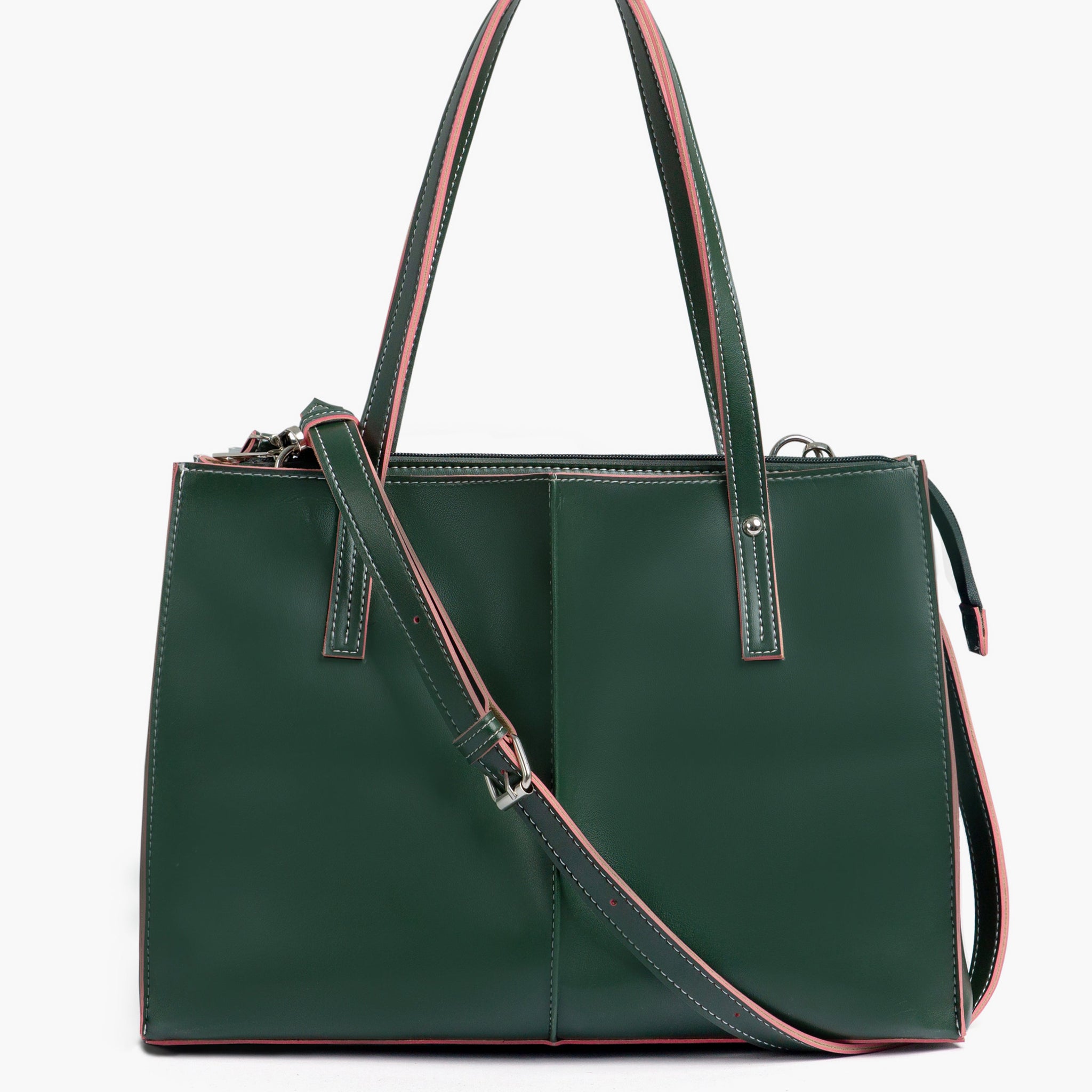 Buy Army green work tote bag in Pakistan