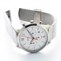 Buy Neutra Chronograph White Dial Silver Mesh Bracelet Watch For Men in Pakistan