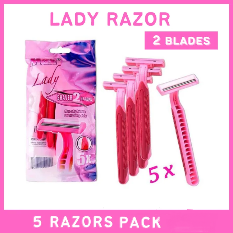 Buy Tampax Women Body Razor Pack of 5 in Pakistan