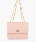 Buy Baby pink quilted chain cross-body bag in Pakistan