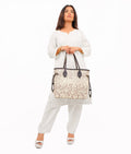 Buy Black and white snake neverfull tote bag in Pakistan