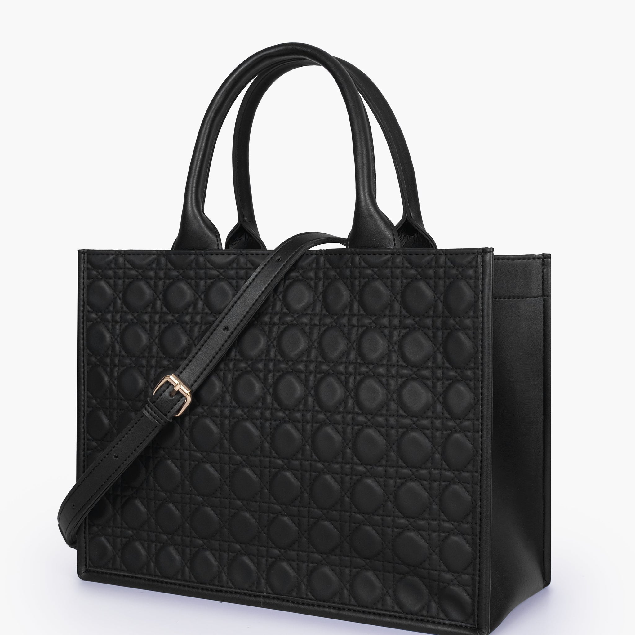 Buy Black box tote bag in Pakistan