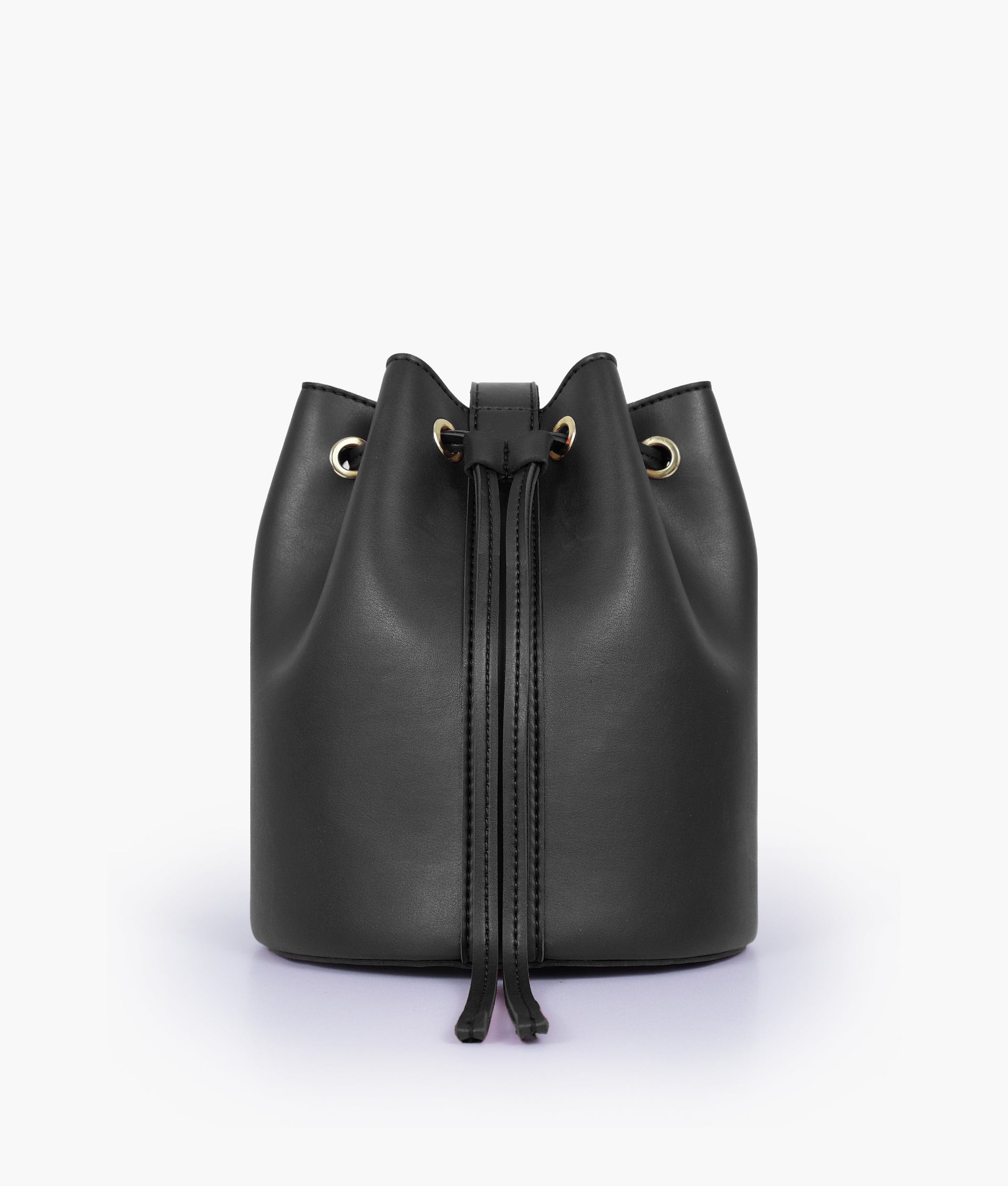 Buy Black loop handle bucket bag in Pakistan