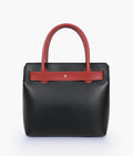 Buy Black handbag with front buckle in Pakistan