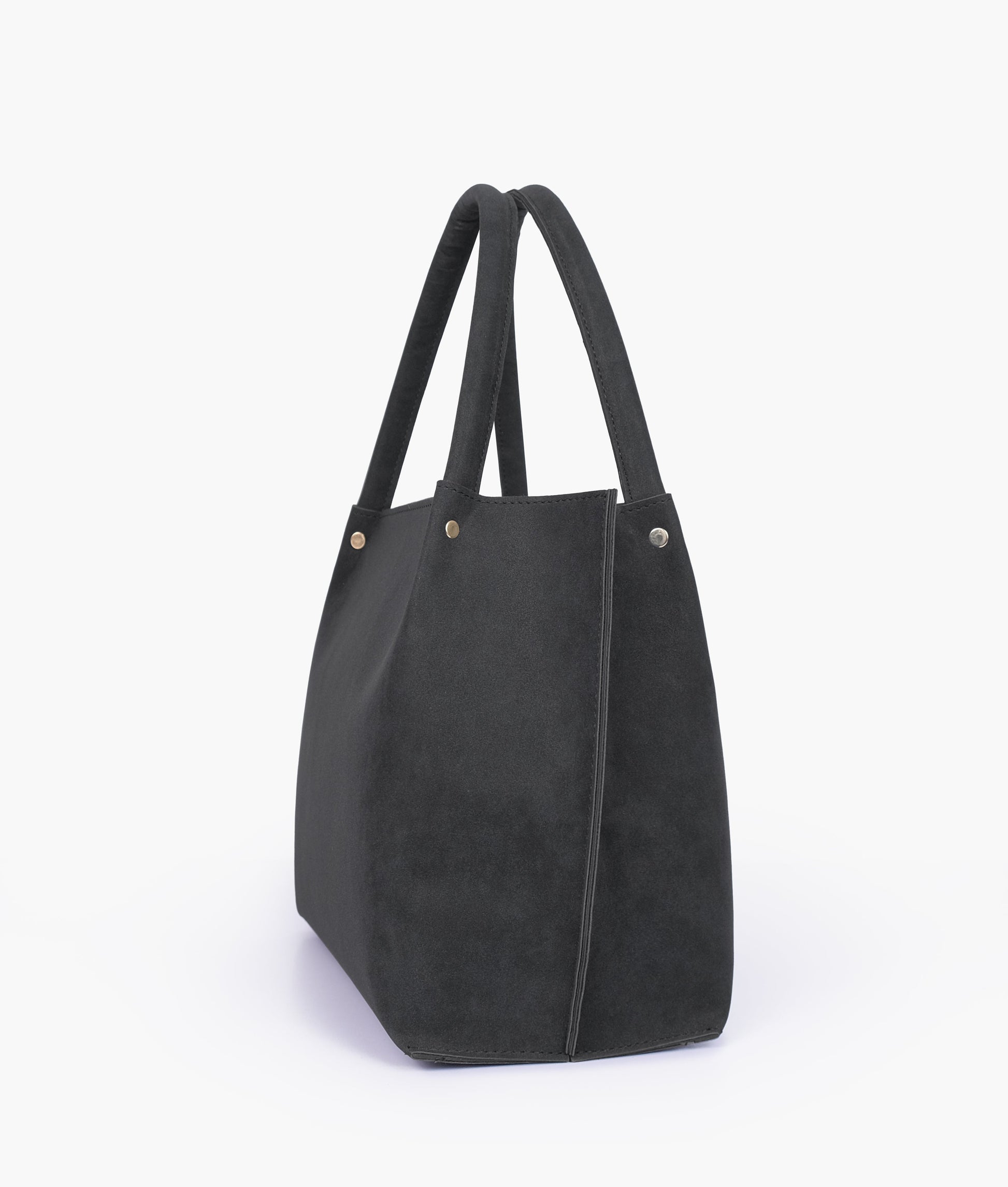 Buy Black mocha suede tote bag in Pakistan