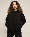 Buy Unisex Basic Plain Hoodie - Black in Pakistan