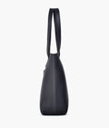 Buy Black long handle tote bag in Pakistan