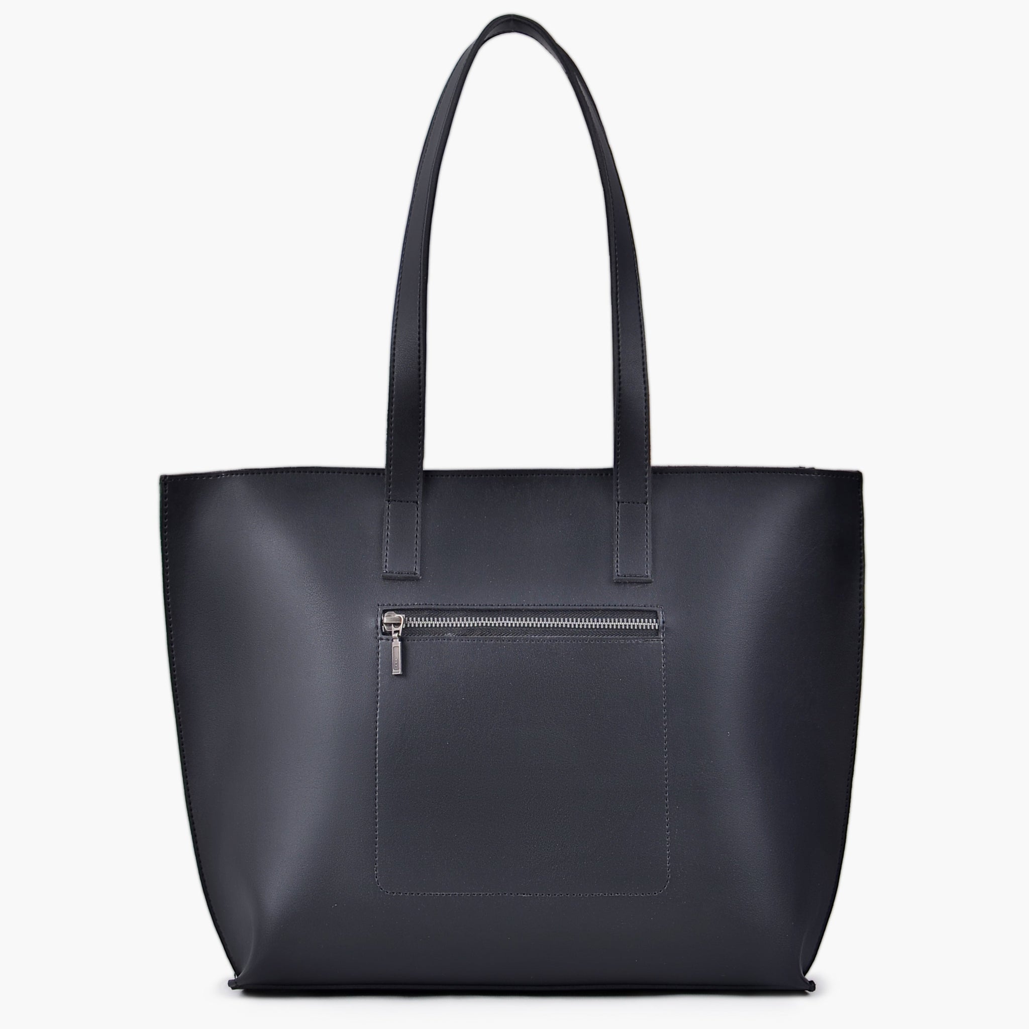 Buy Black long handle tote bag in Pakistan