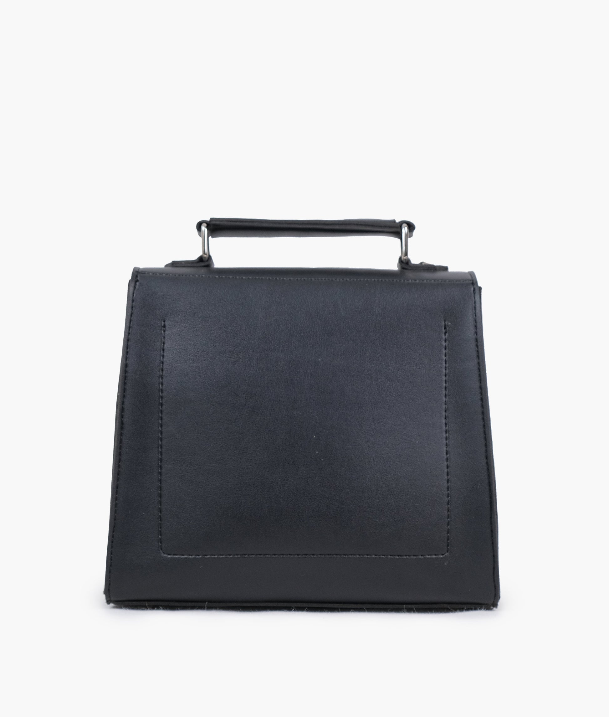 Buy Black push-lock messenger bag in Pakistan