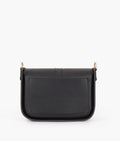 Buy Black saddle buckle bag in Pakistan