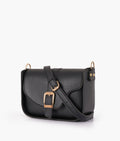 Buy Black saddle buckle bag in Pakistan