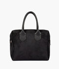 Buy Black suede mini bowling bag in Pakistan