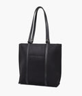 Buy Black suede double-handle tote bag in Pakistan