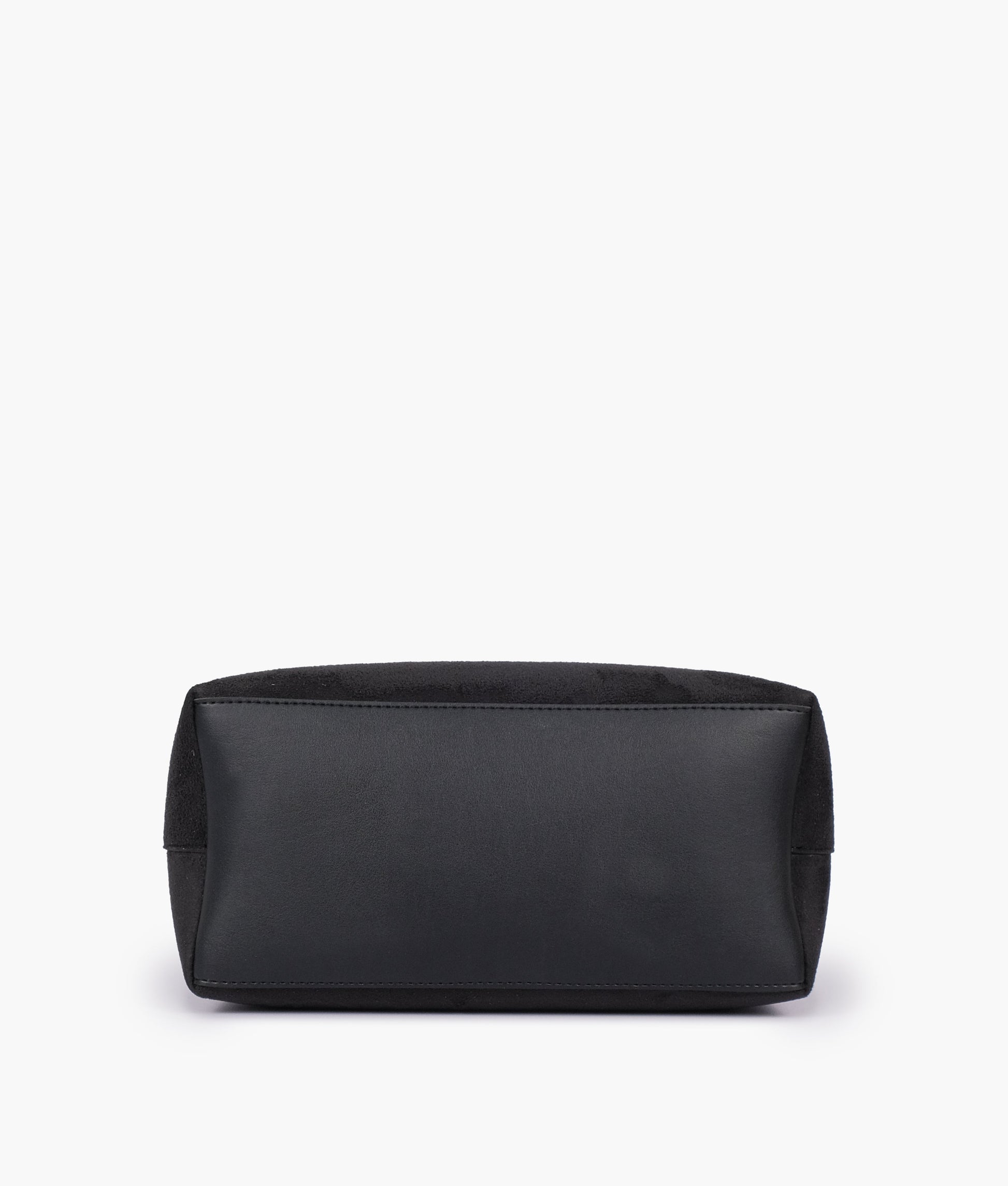 Buy Black suede small satchel bag in Pakistan