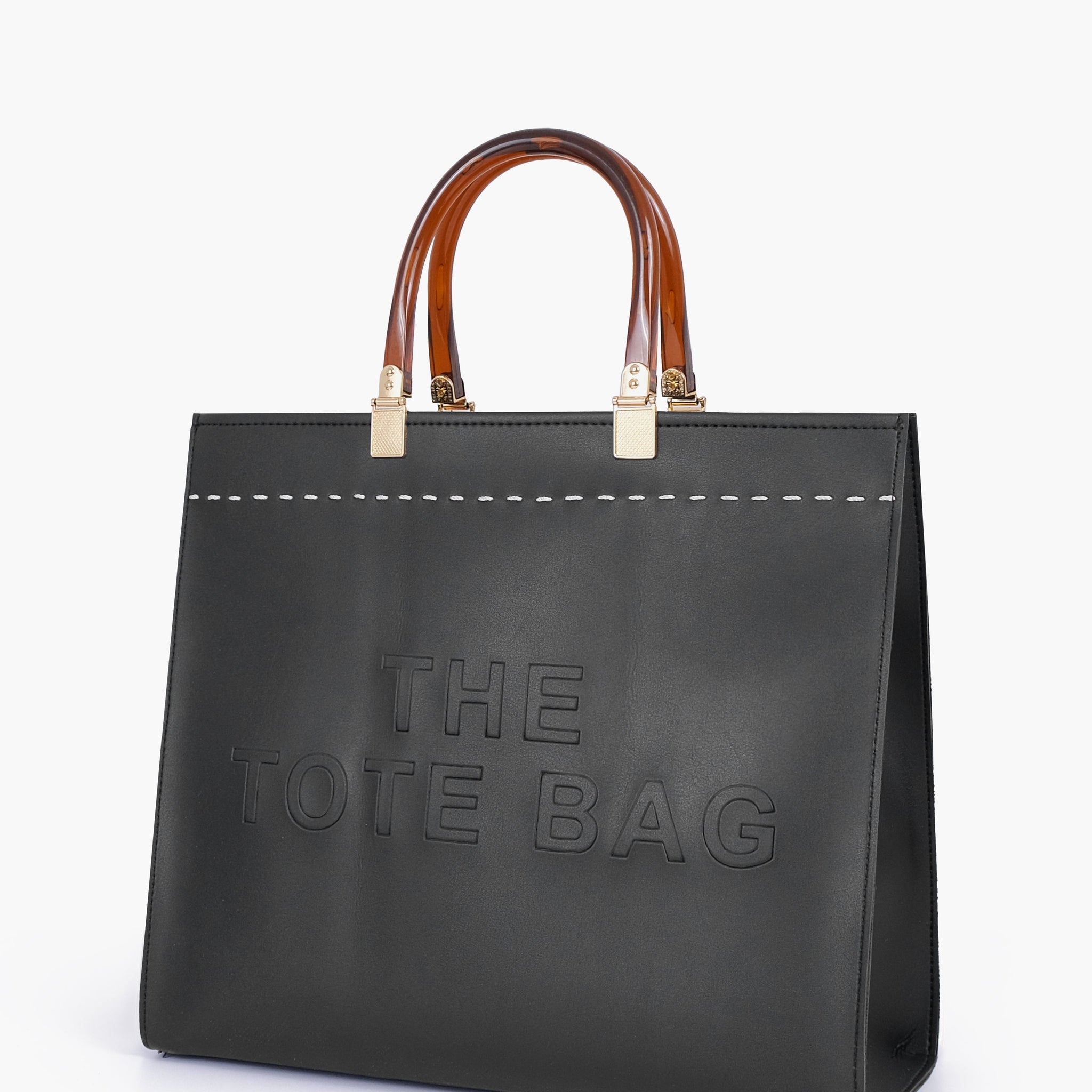 Buy Black signature tote bag in Pakistan