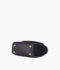 Buy Black top-handle hexagon bag in Pakistan