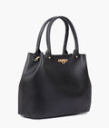 Buy Black zipper tote bag in Pakistan