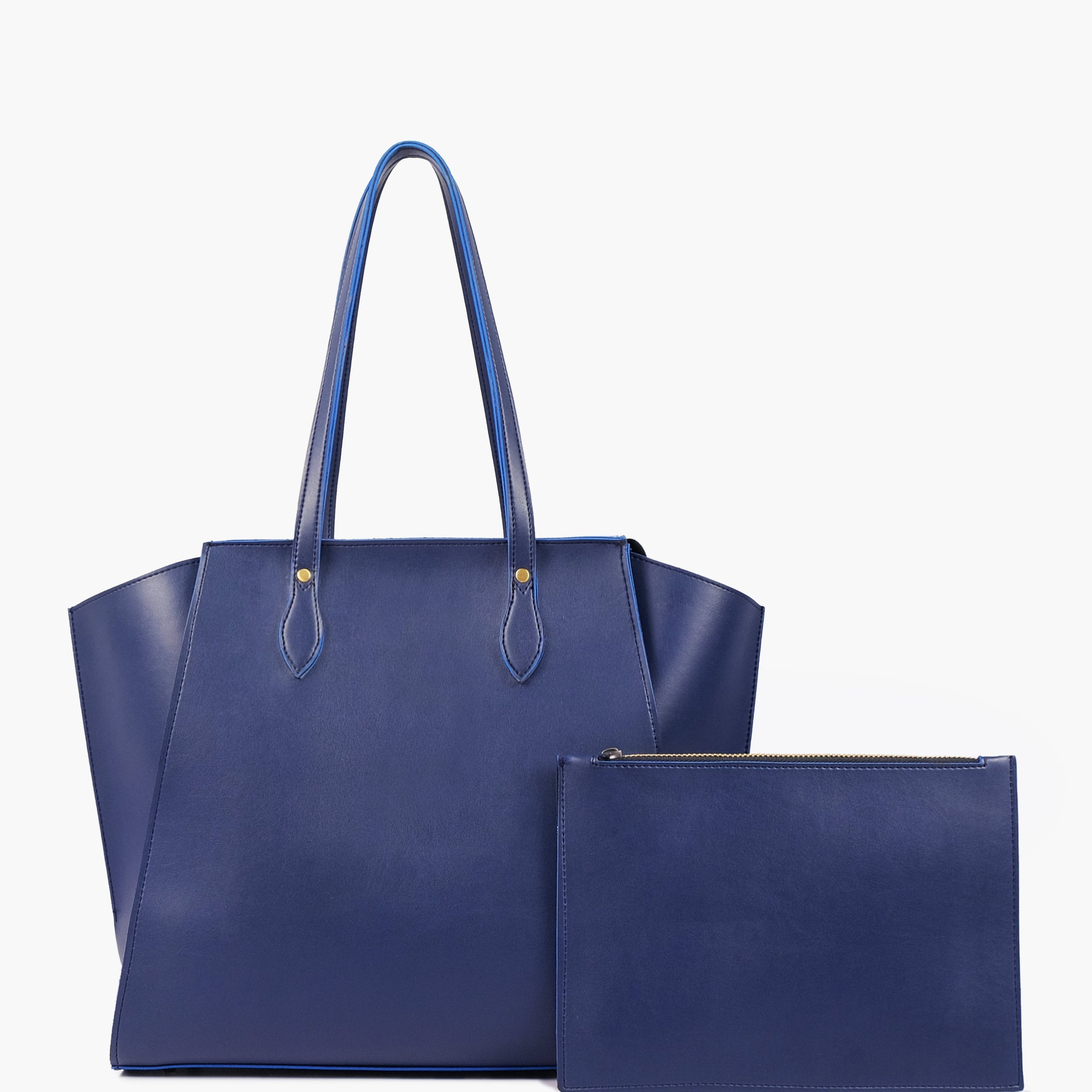 Buy Blue classic tote bag in Pakistan