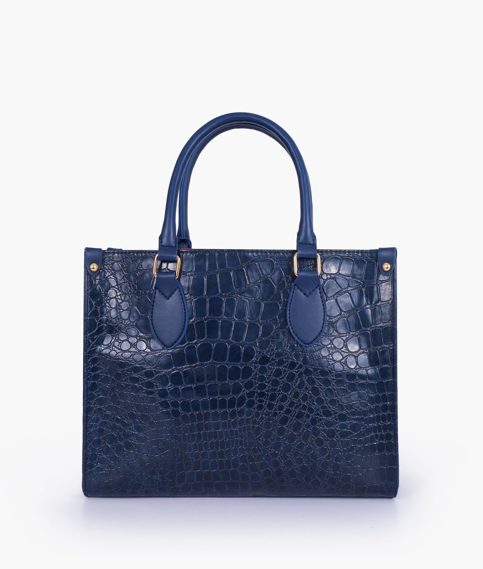 Buy Blue on-the-go crocodile handbag in Pakistan