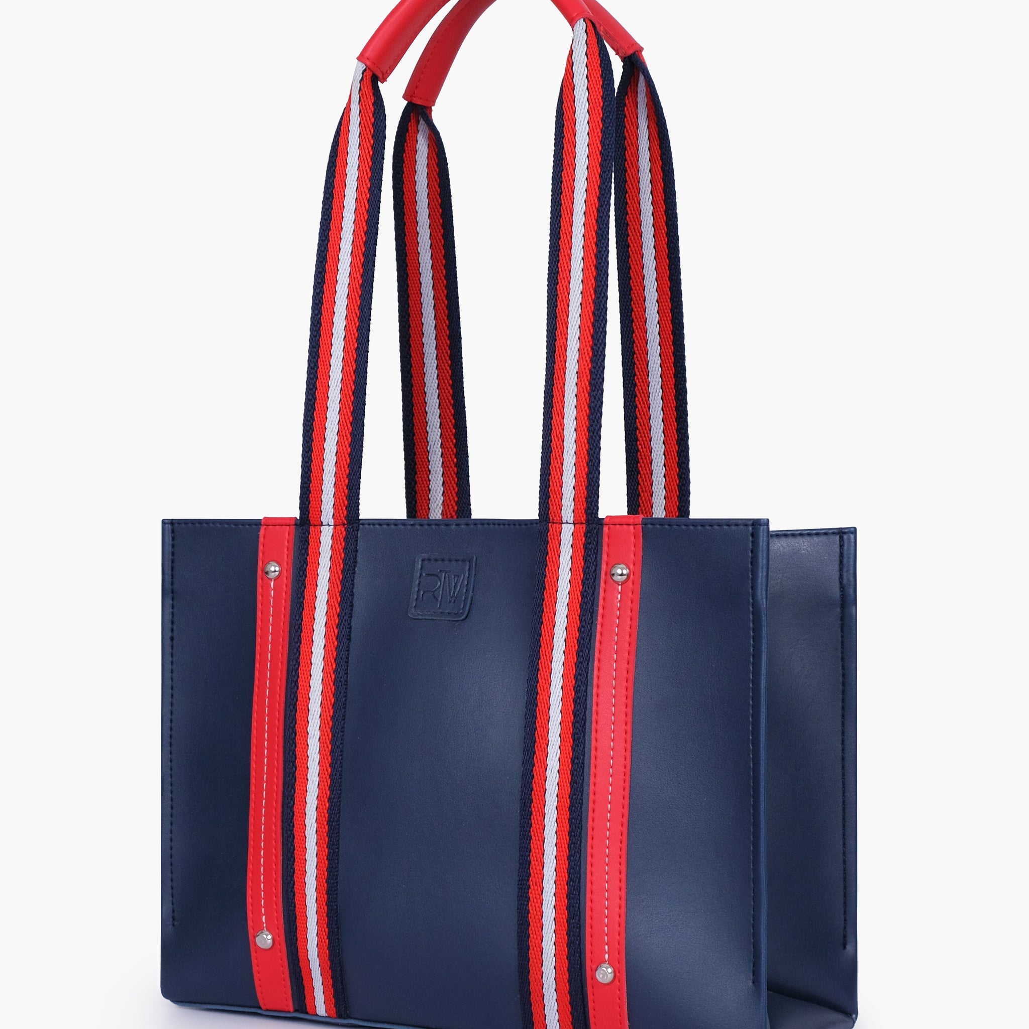 Buy Blue long strap tote bag in Pakistan