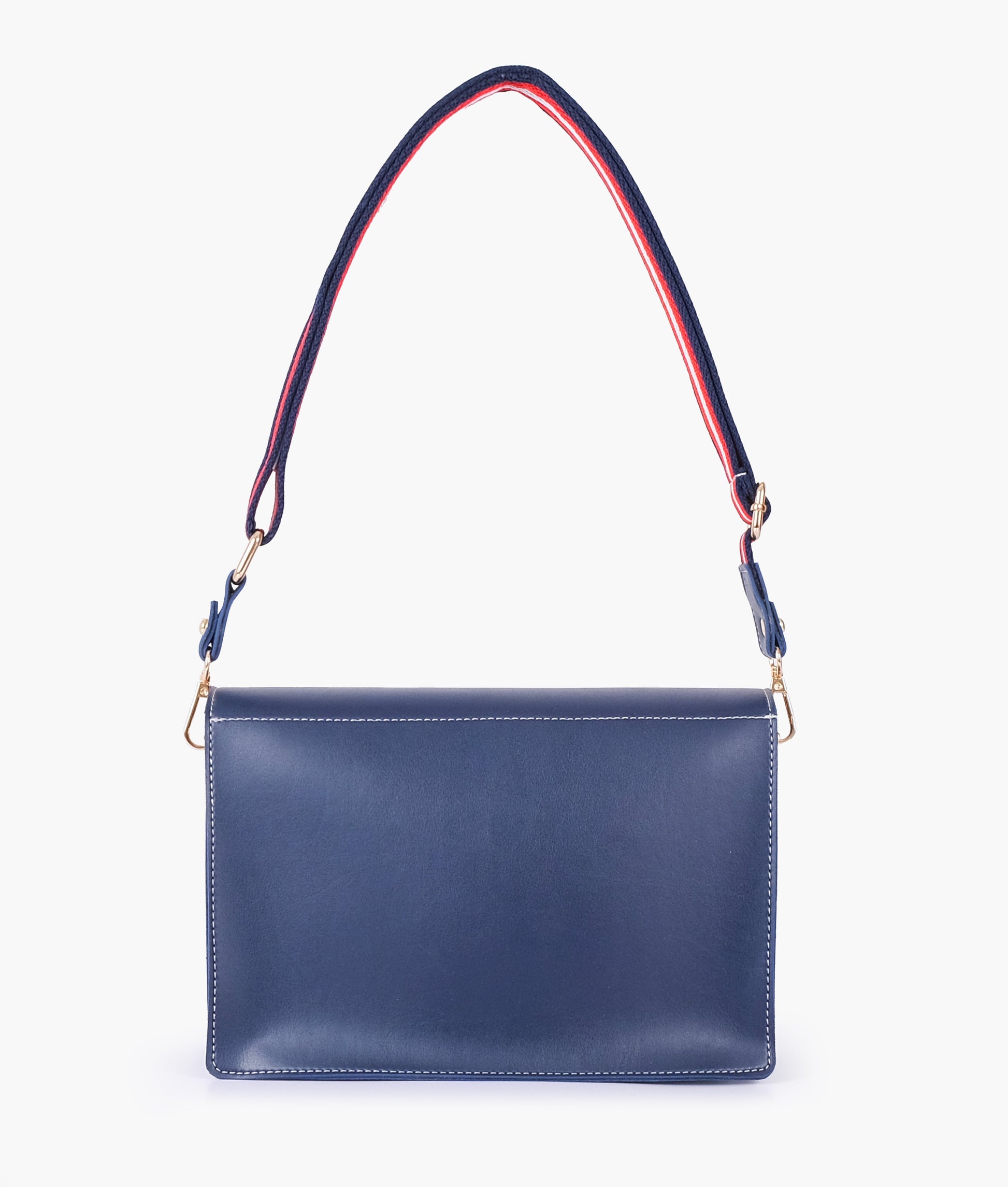 Buy Blue half flap cross-body bag in Pakistan