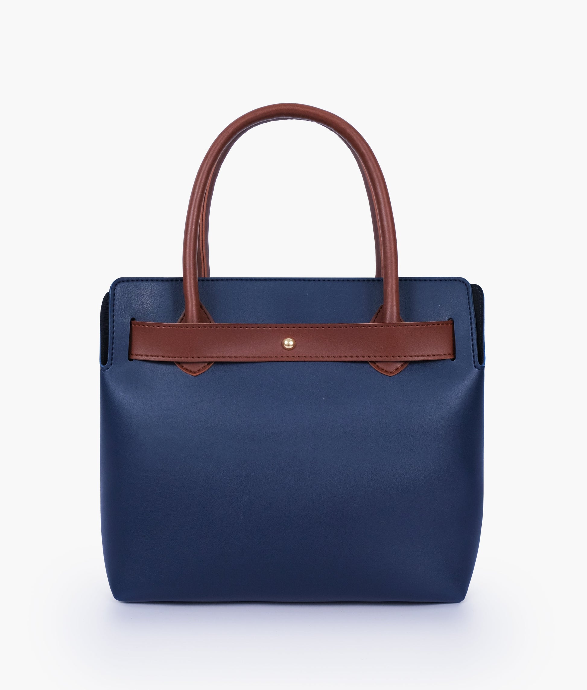 Buy Blue handbag with front buckle in Pakistan