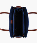 Buy Blue handbag with front buckle in Pakistan