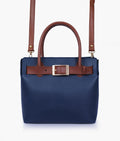 Buy Blue handbag with front buckle in Pakistan