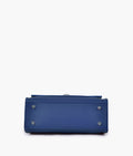 Buy Blue push-lock messenger bag in Pakistan