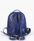 Buy Blue quilted mini backpack in Pakistan