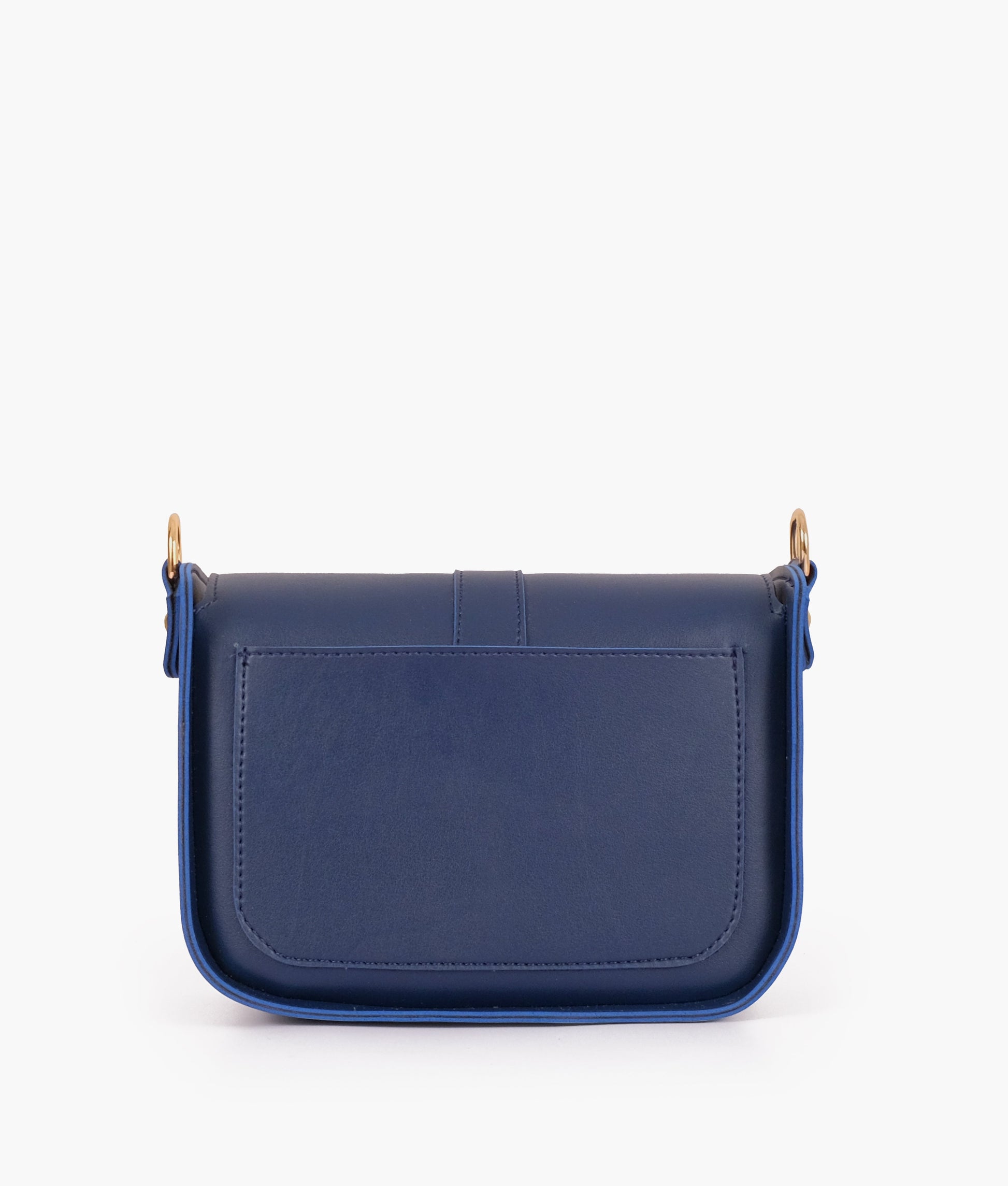 Buy Blue saddle buckle bag in Pakistan