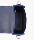 Buy Blue saddle buckle bag in Pakistan